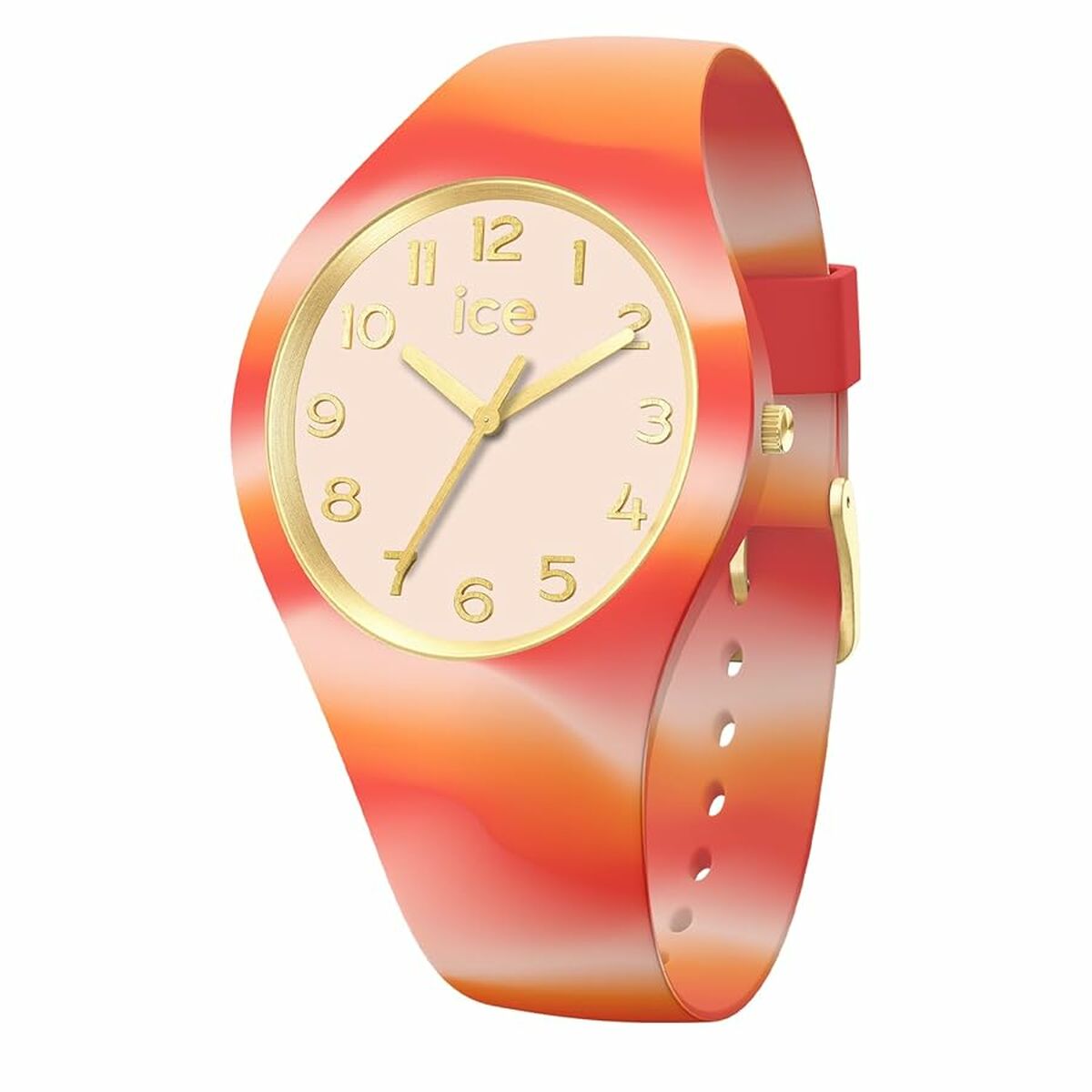 Ice Damenuhr – Stilvolles Design Buntes Silikonarmband