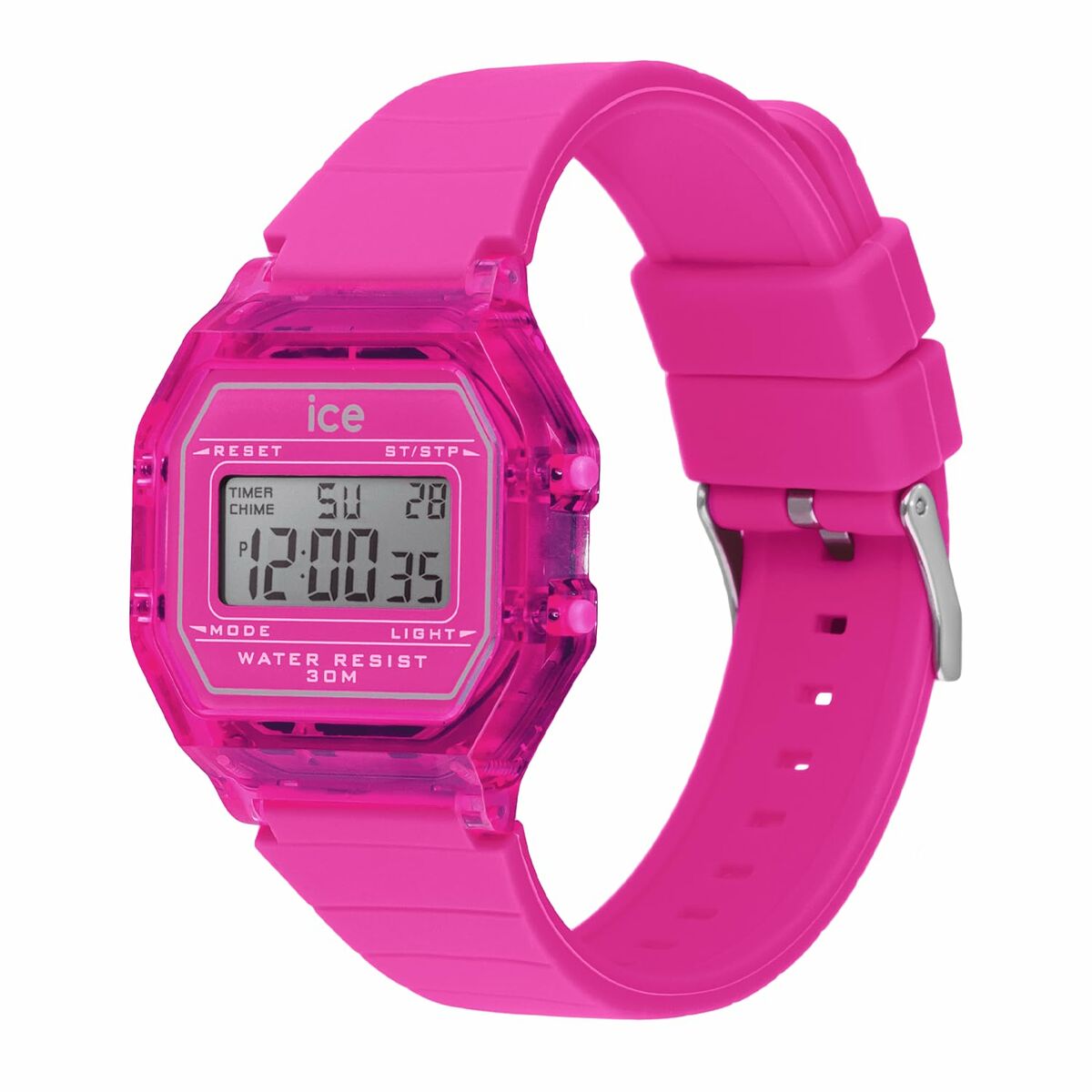 Ice Damenuhr – Stilvolles Design Mit Rosafarbenem Silikonarmband