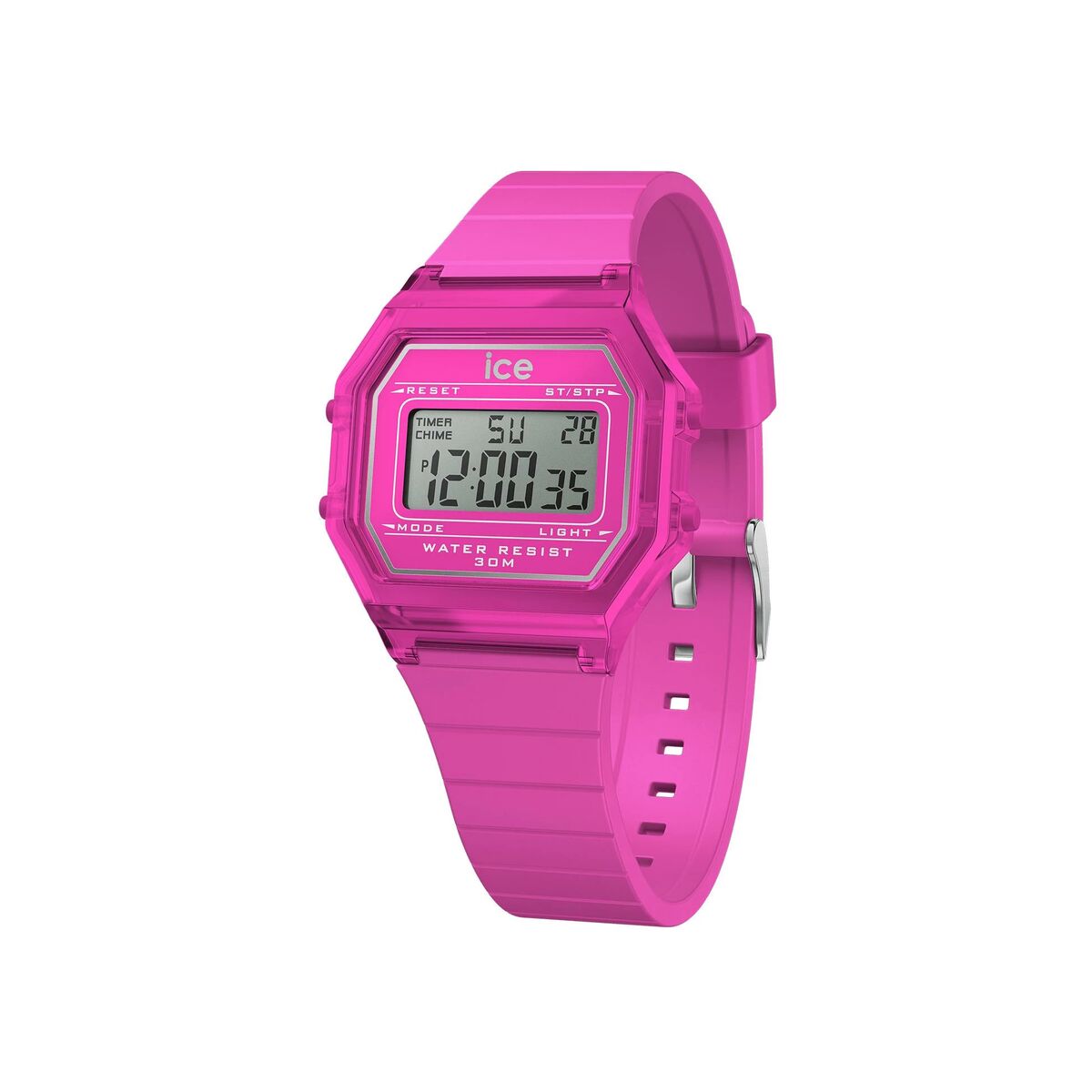 Ice Damenuhr – Stilvolles Design Mit Rosafarbenem Silikonarmband