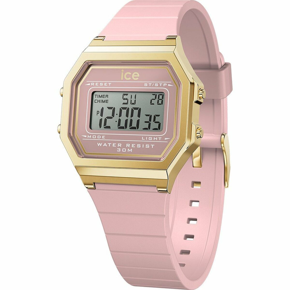 Ice Damenuhr – Trendiges Design Mit Rosa Silikonarmband