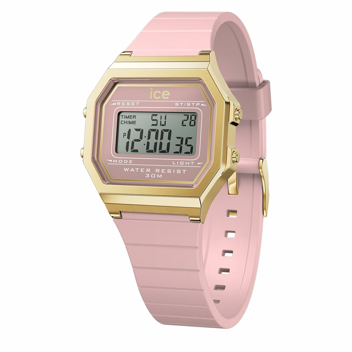 Ice Damenuhr – Trendiges Design Mit Rosa Silikonarmband