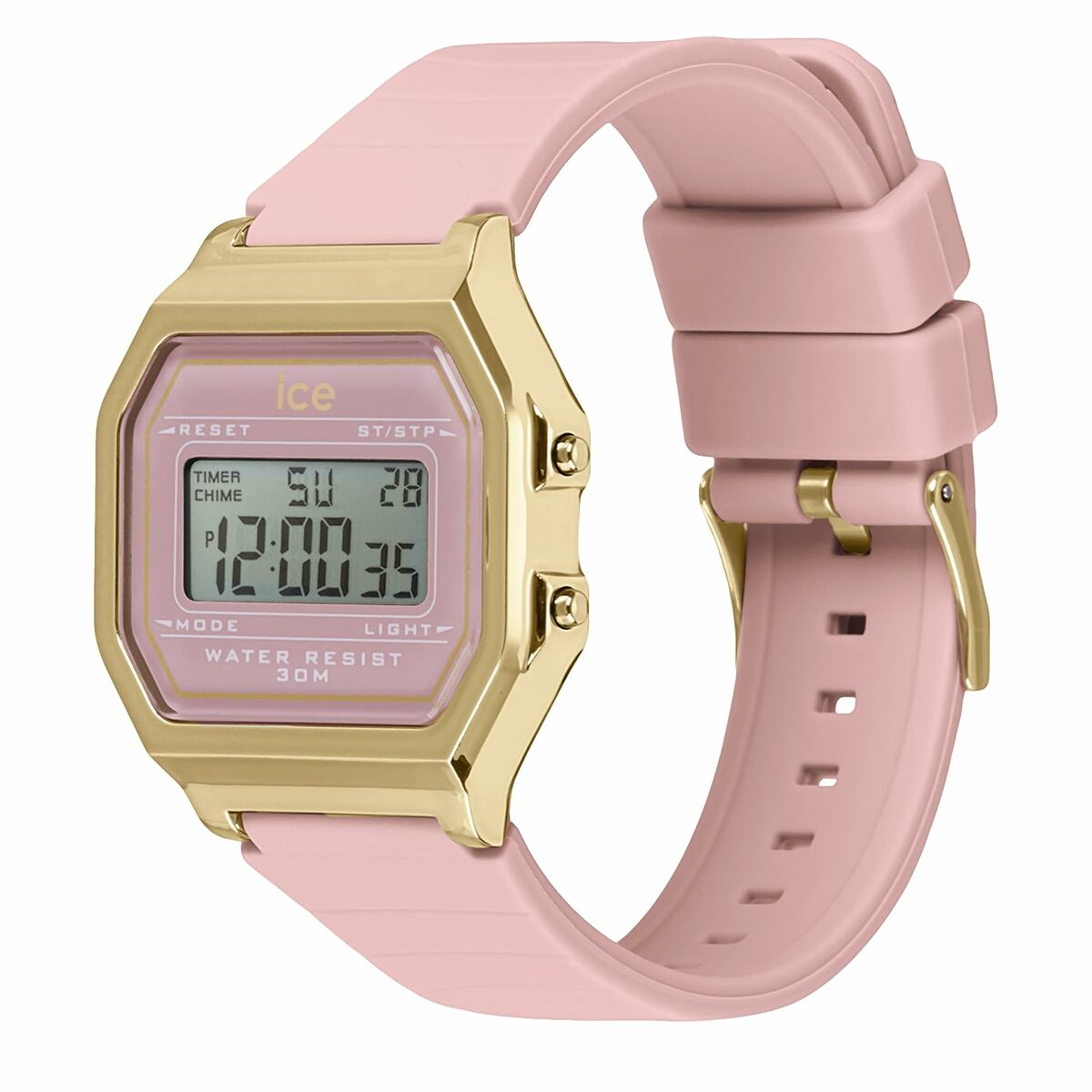 Ice Damenuhr – Trendiges Design Mit Rosa Silikonarmband
