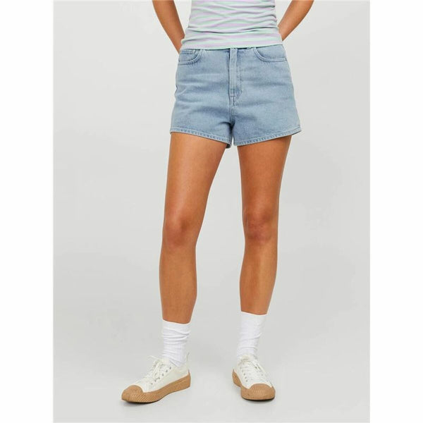 Jack & Jones Damen-Sportshorts aus Baumwolle in Blau - Mode Accessoires