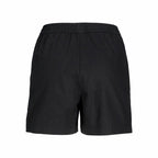 Jack & Jones Damen-Sportshorts Schwarz Leinen für Komfort - Sport Freizeit