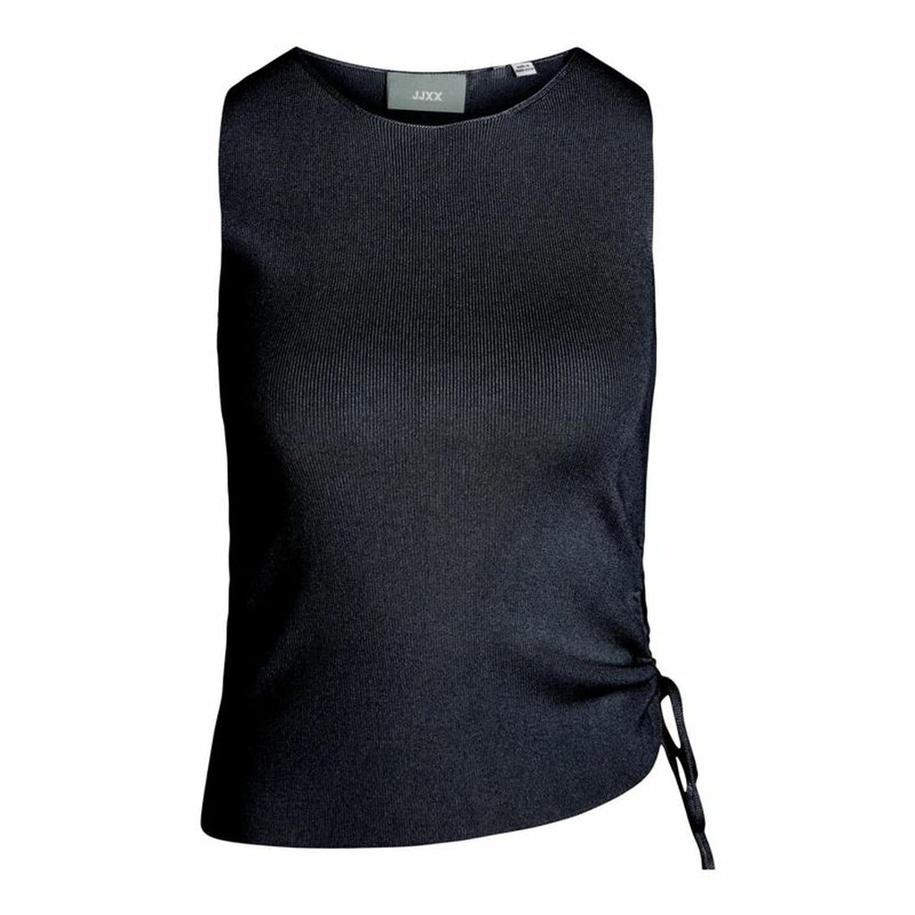 Jack & Jones Jxdahlia Top Knit Damen Tanktop Baumwolle Schwarz - Mode Accessoires