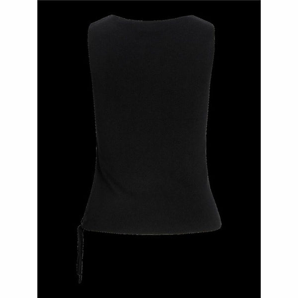 Jack & Jones Jxdahlia Top Knit Damen Tanktop Baumwolle Schwarz - Mode Accessoires