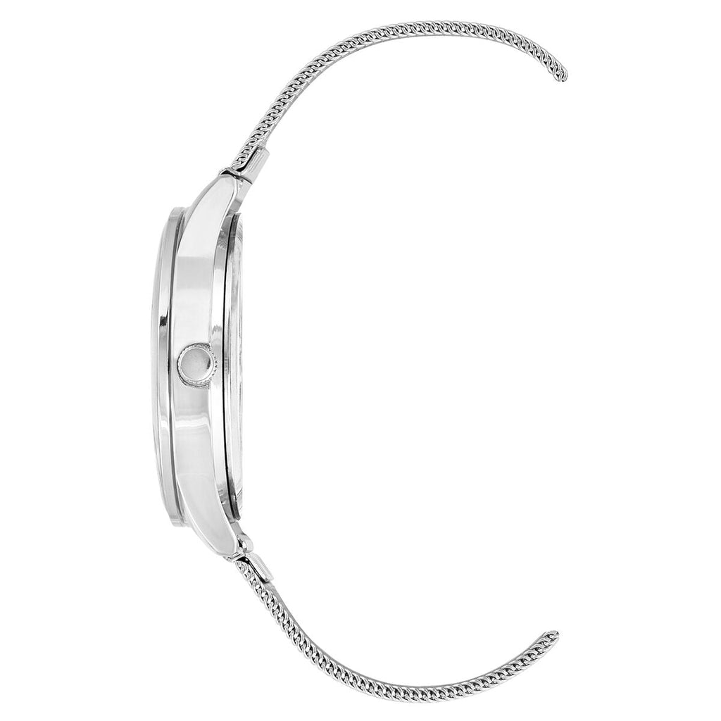 Juicy Couture Damenuhr Edelstahl silberfarben mit Mineralglas - Mode & Accessoires