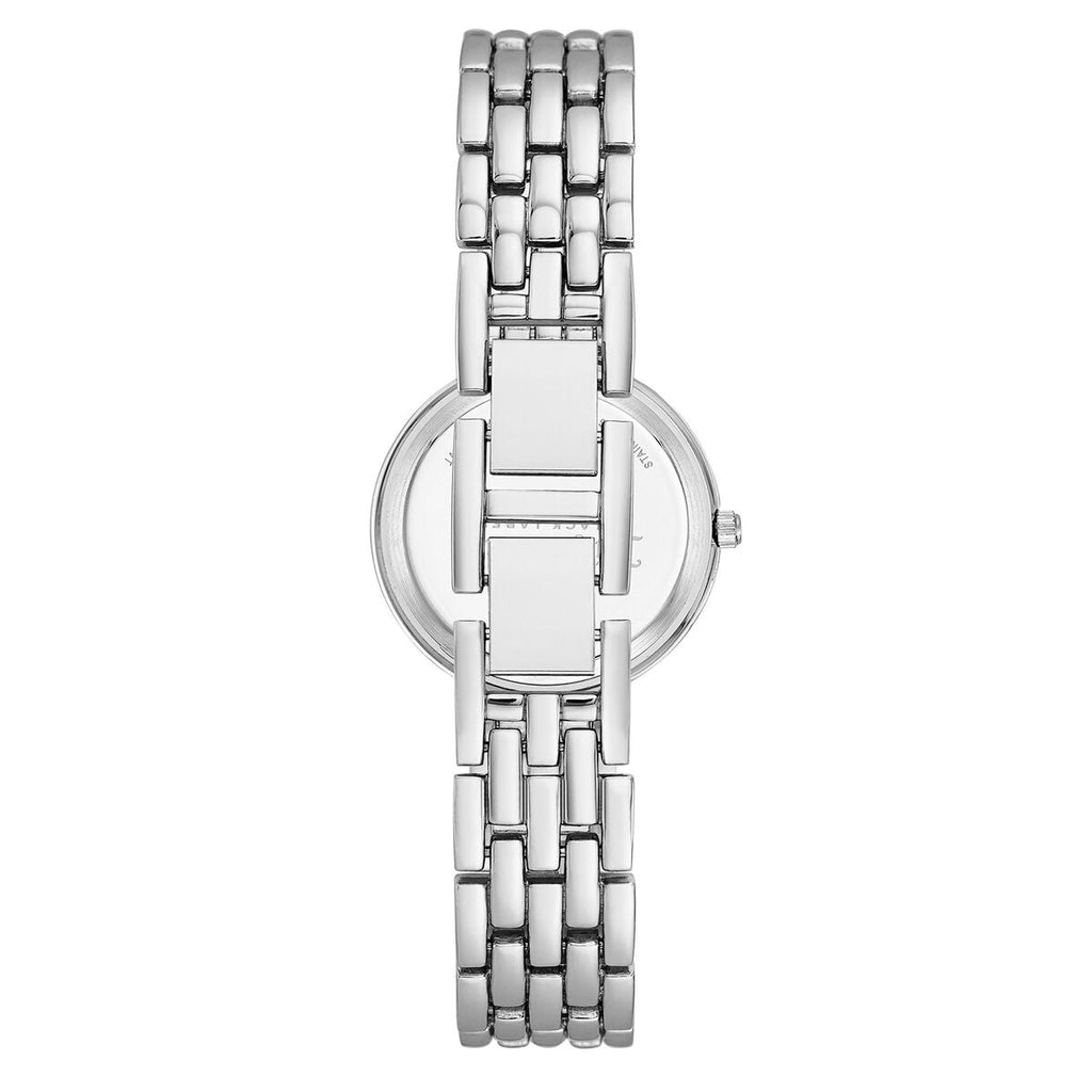 Juicy Couture Damenuhr Silberfarben 32 mm mit Metallarmband - Mode & Accessoires