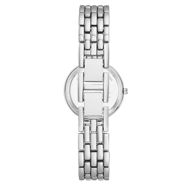 Juicy Couture Damenuhr Silberfarben 32 mm mit Metallarmband - Mode & Accessoires
