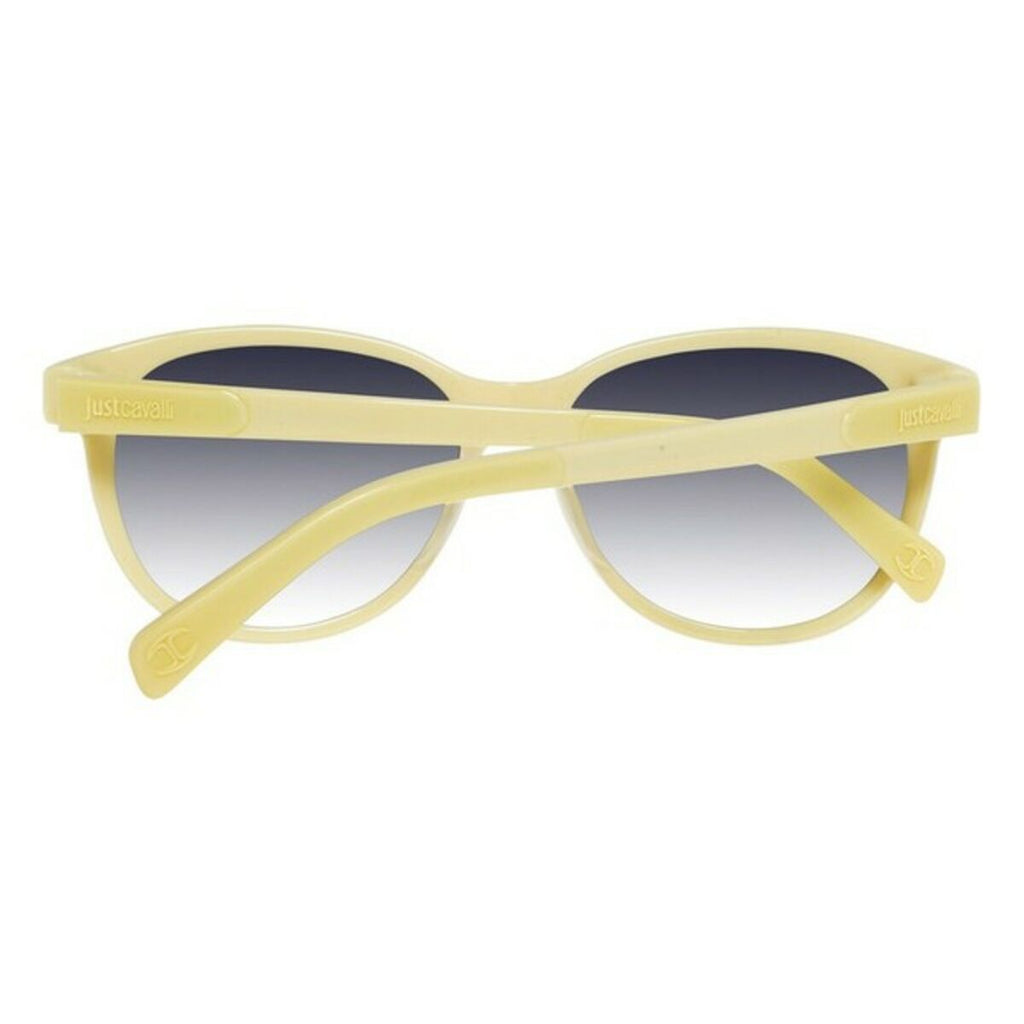 Just Cavalli Damensonnenbrille Gelb mit grauen Linsen - Mode & Accessoires