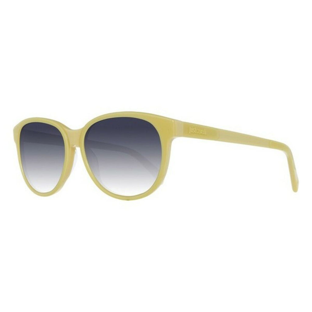 Just Cavalli Damensonnenbrille Gelb mit grauen Linsen - Mode & Accessoires