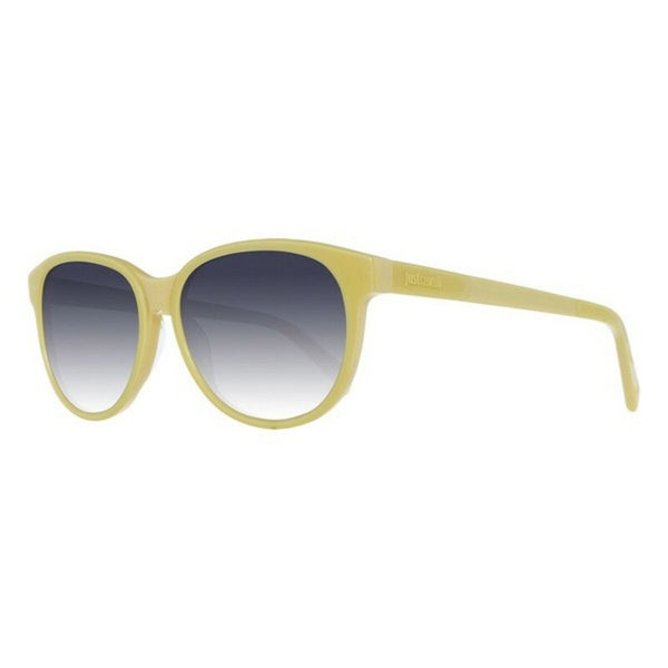 Just Cavalli Damensonnenbrille Gelb mit grauen Linsen - Mode & Accessoires
