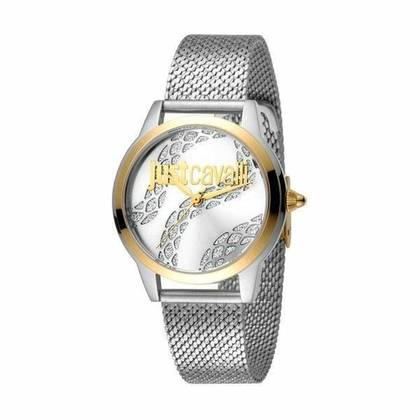 Just Cavalli Damenuhr JC1L050M0285 Silber 34 mm - Mode & Accessoires