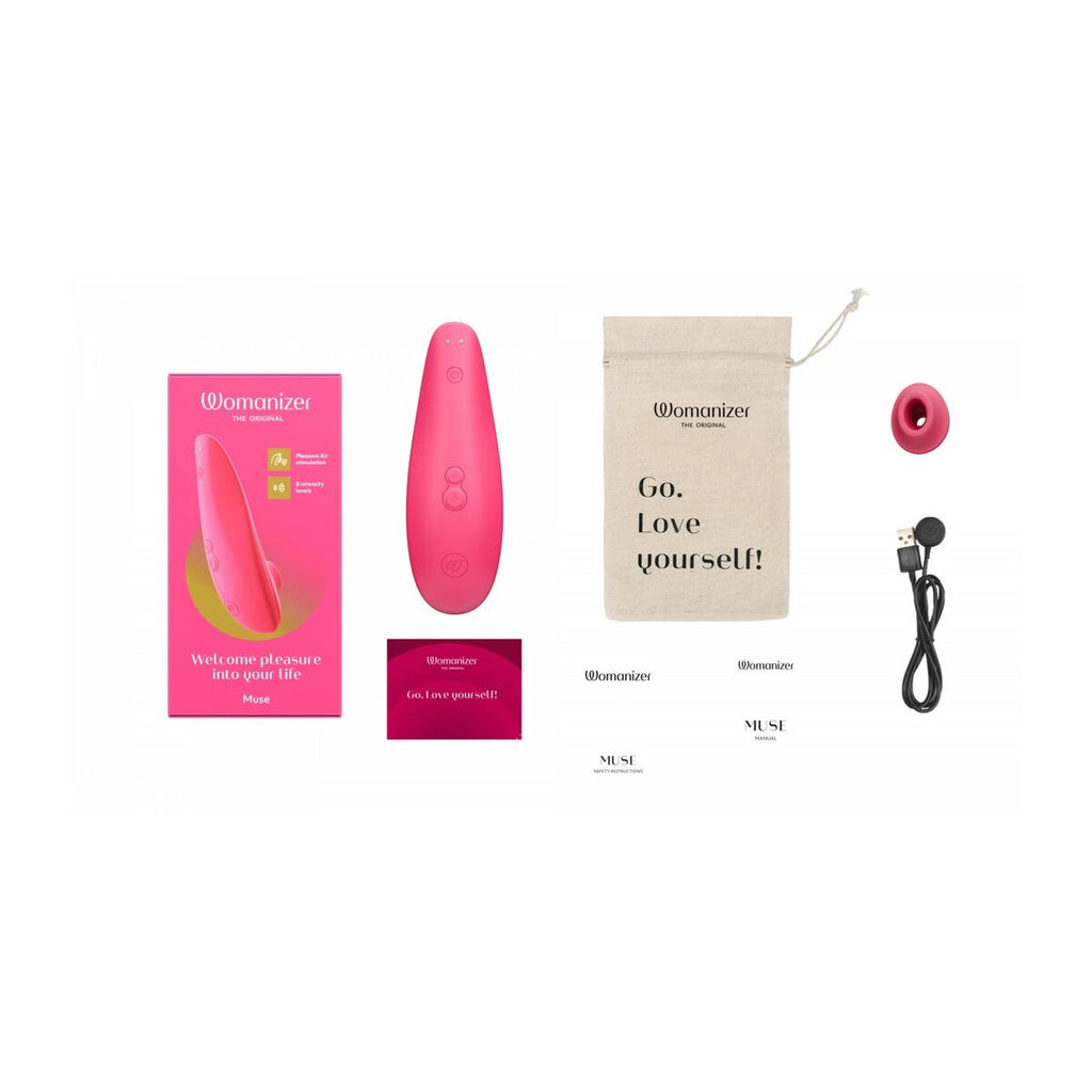Klitoris-Sauger Womanizer Rosa – Diskrete Lustspenderin - Erotik Shop