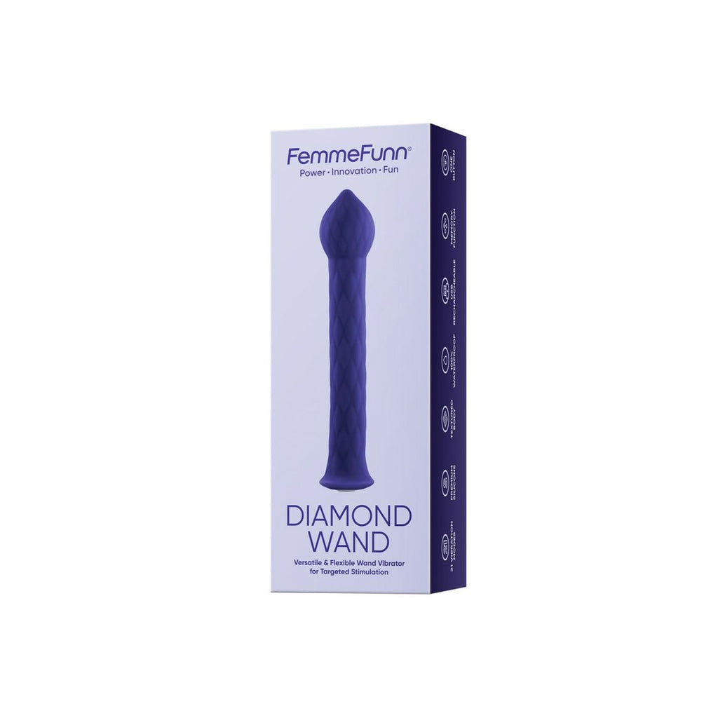 Kugelvibrator FemmeFunn – Aufladbar Lila aus Silikon - Erotik Shop