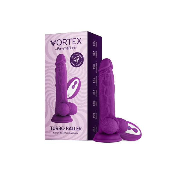 Lila Silikon Dildo FemmeFunn – Aufladbar & diskret - Erotik Shop