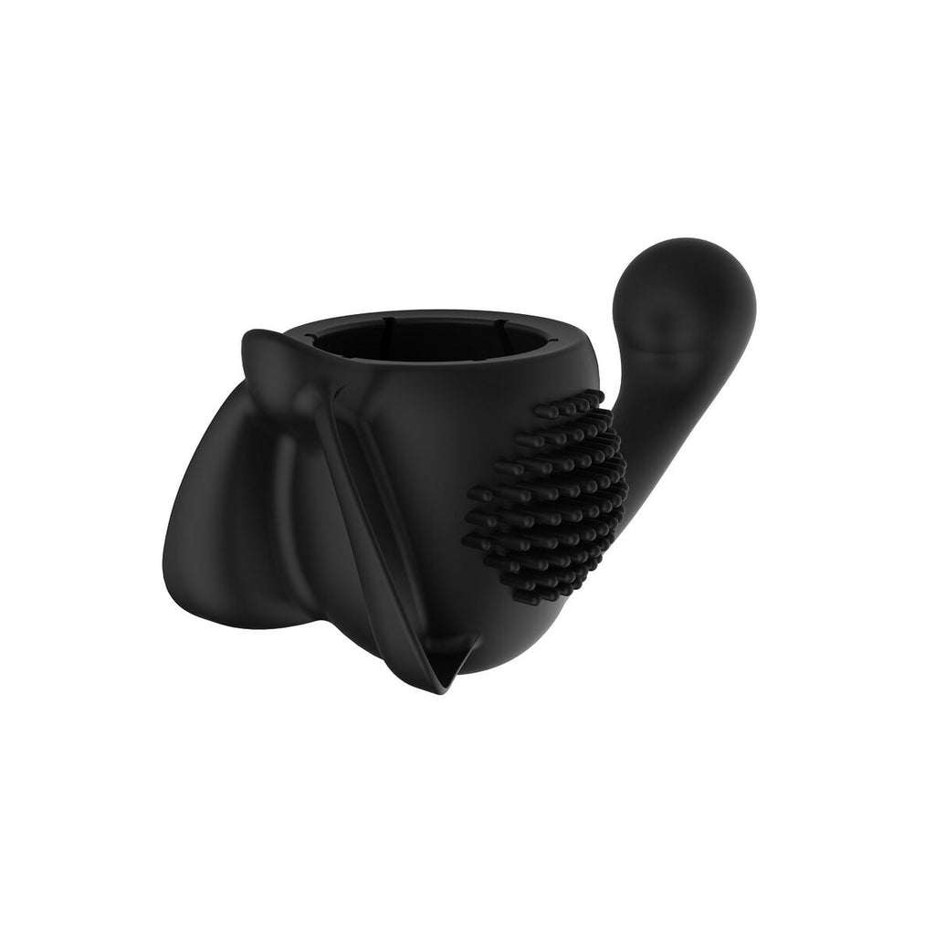 Lovense Pleasure Ring Schwarz Silikon Penisring für Damen - Erotik Shop