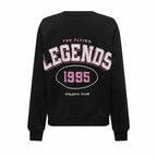 Only Damen Sweater ohne Kapuze Schwarz komfortabel - Mode & Accessoires