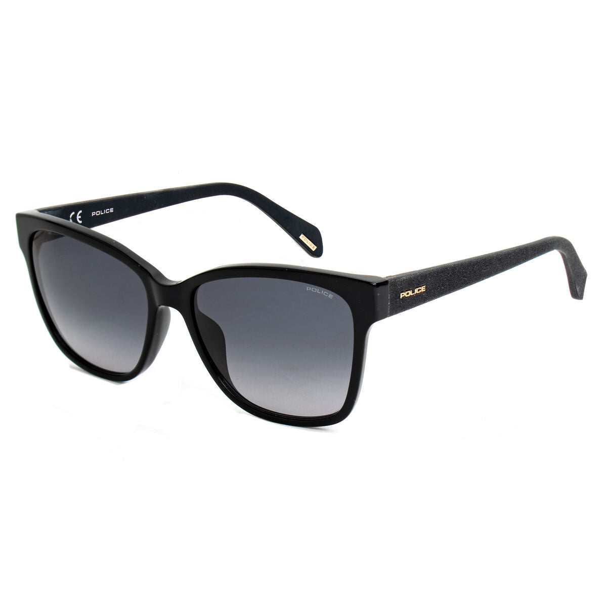 Police Damen Sonnenbrille Schwarz/Grau Elegant UV400 - Mode & Accessoires