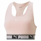 Puma Ärmelloses Damen-T-Shirt Beige Sportlich - Sport & Freizeit