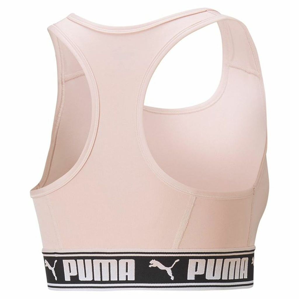 Puma Ärmelloses Damen-T-Shirt Beige Sportlich - Sport & Freizeit