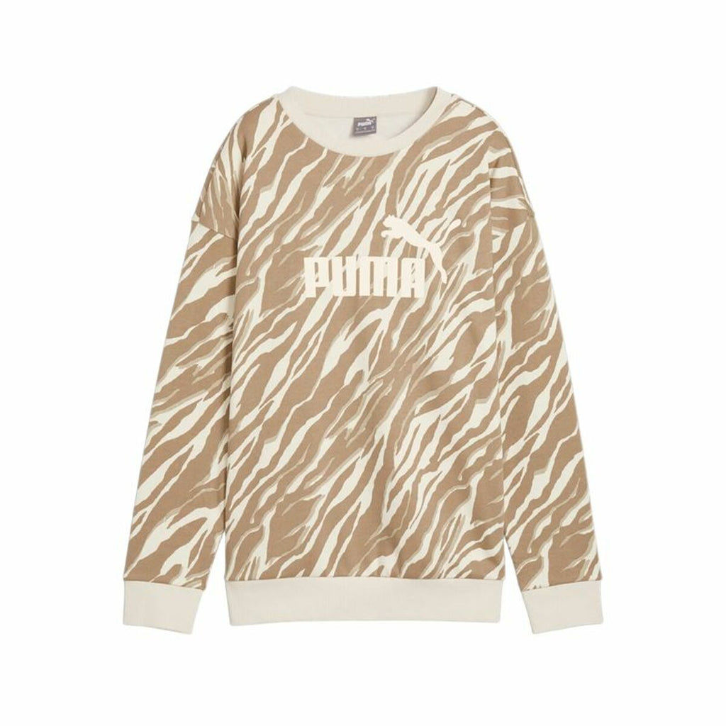 Puma Damen Sweater Essentials Animal Aop bequem und modisch - Mode & Accessoires