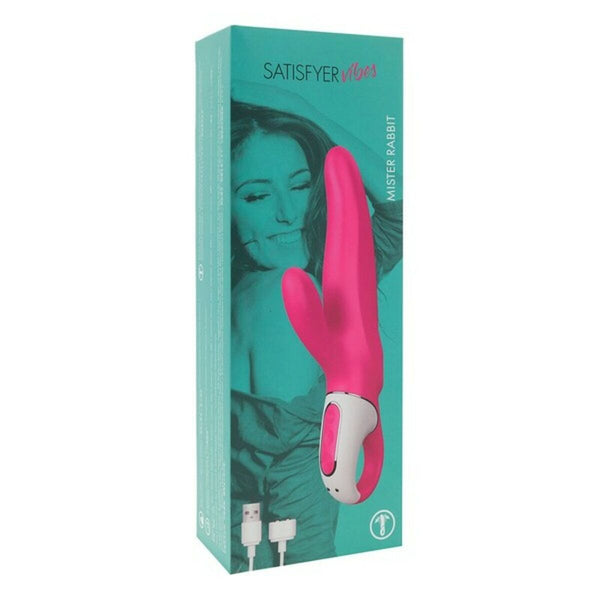Rabbit Vibrator Satisfyer Vibes Rosa für G-Punkt-Stimulation - Erotik Shop