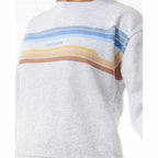 Rip Curl Sweater Grau ohne Kapuze bequem und stylisch - Mode & Accessoires