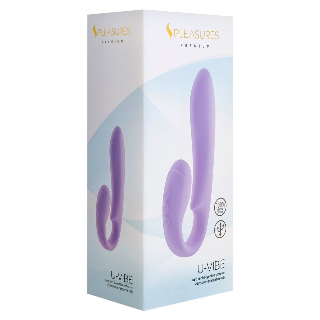 S Pleasures Dual Stimulationsvibrator Lavendel wasserfest