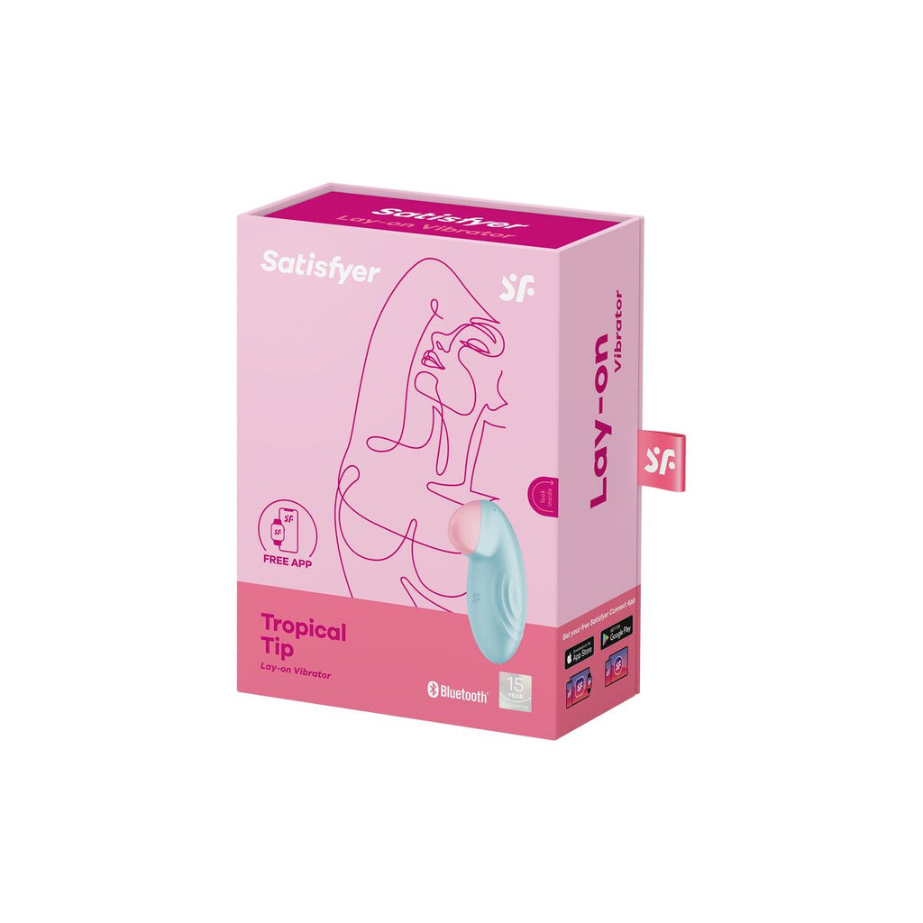 Satisfyer Blau Vibrator hochwertiges Silikon diskret