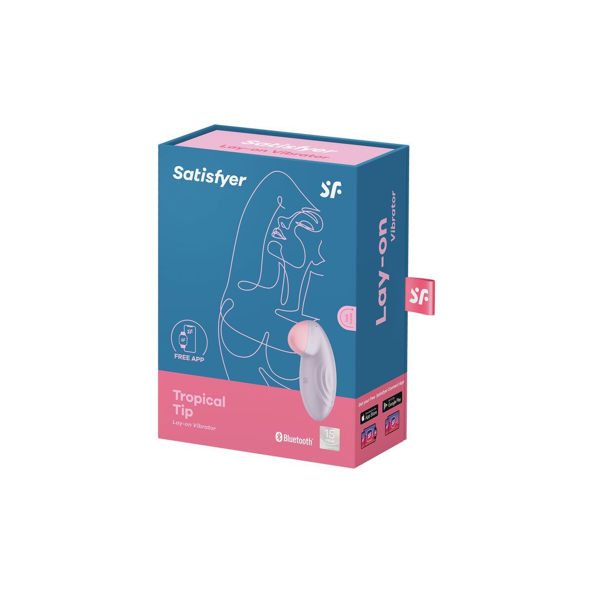 Satisfyer Lila Vibrator wasserfester Ergonomisches