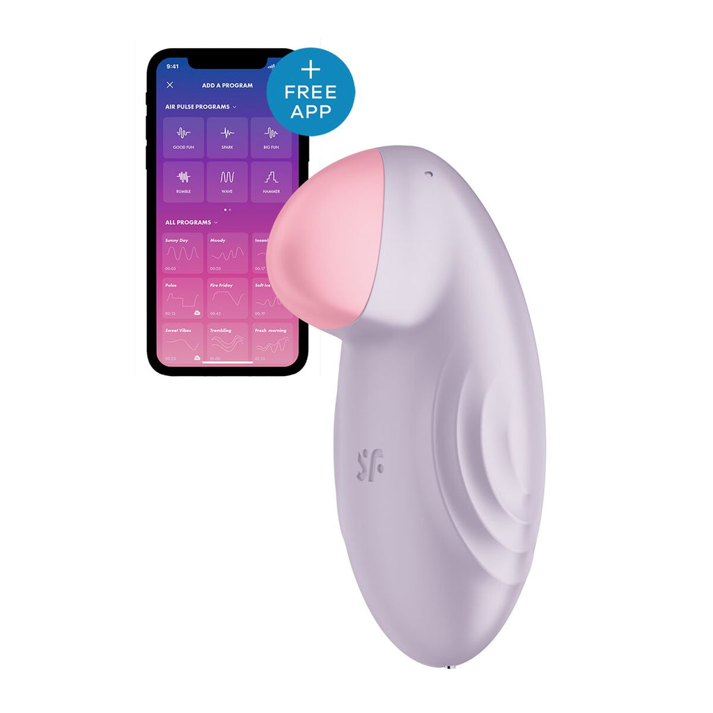 Satisfyer Lila Vibrator wasserfester Ergonomisches