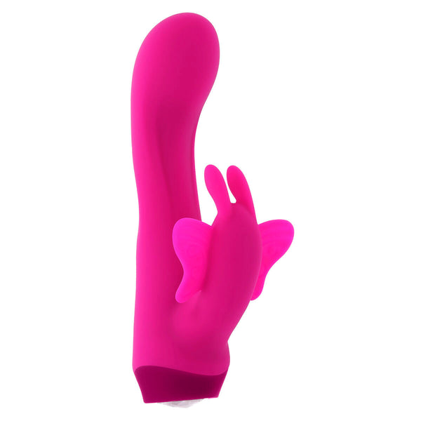Selopa BUTTERFLY LOVE G-Punkt Vibrator Rosa Silikon aufladbar - Erotik Shop