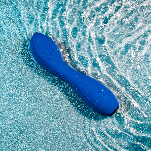Selopa G-Punkt Vibrator Blau - Flexibel wasserfest leise - Erotik Shop