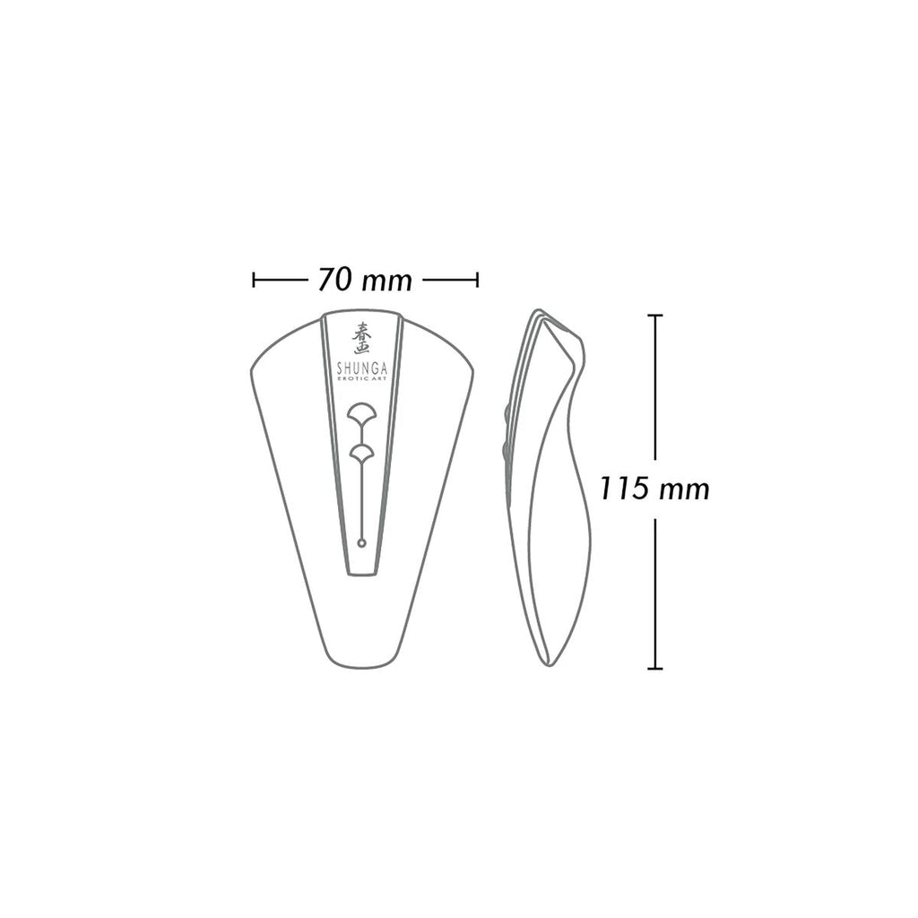 Shunga Obi Rosa Vibrator - Wasserdicht und Ergonomisch - Erotik Shop