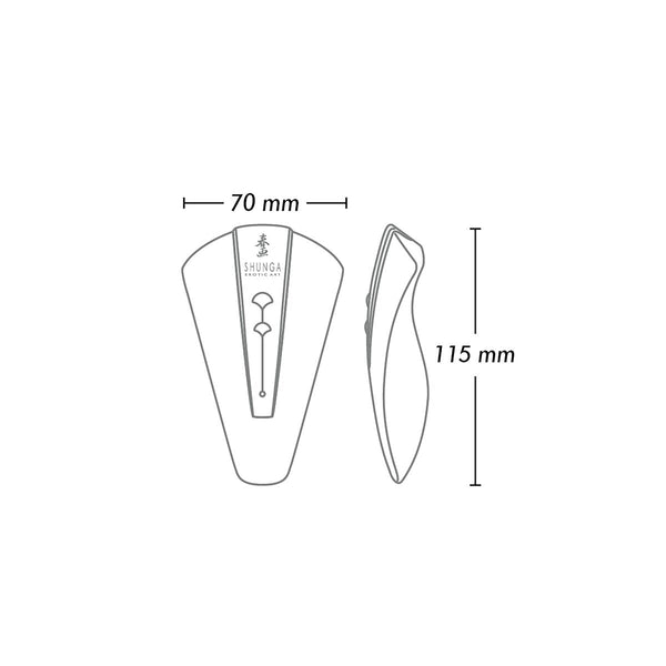 Shunga Obi Rosa Vibrator - Wasserdicht und Ergonomisch - Erotik Shop