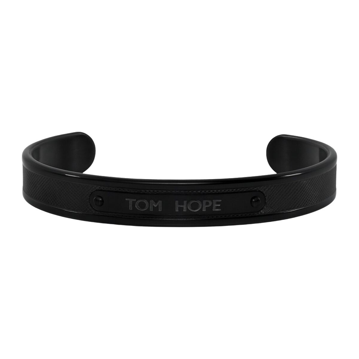 Tom Hope Damenarmreif – Moderner Stil in Schwarz