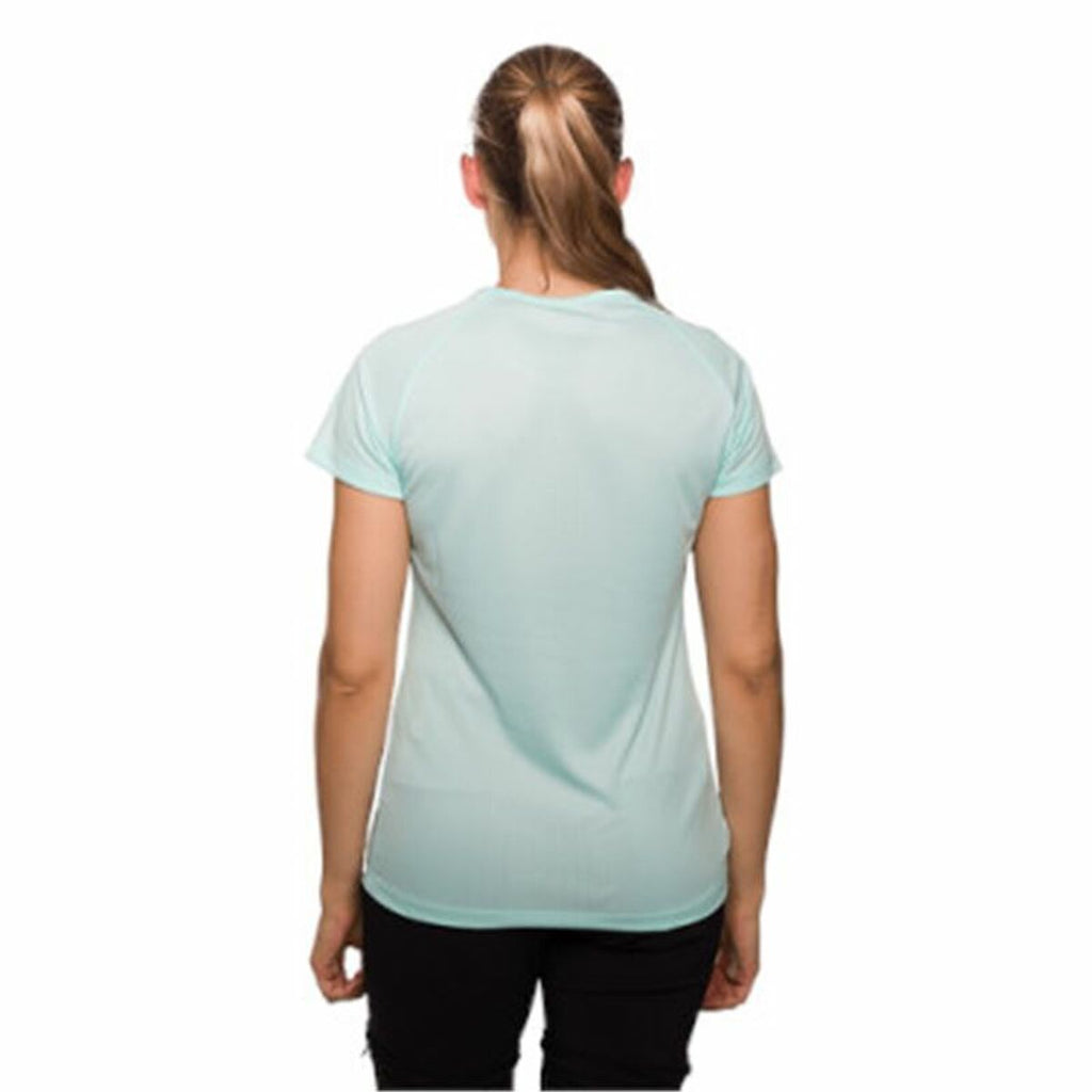 Trangoworld Damen Kurzarm-T-Shirt Aquamarin Sportlich - Sport & Freizeit