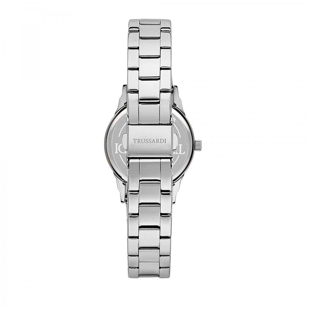 Trussardi Damenuhr R2453144503 Ø 32 mm Silber Schwarz