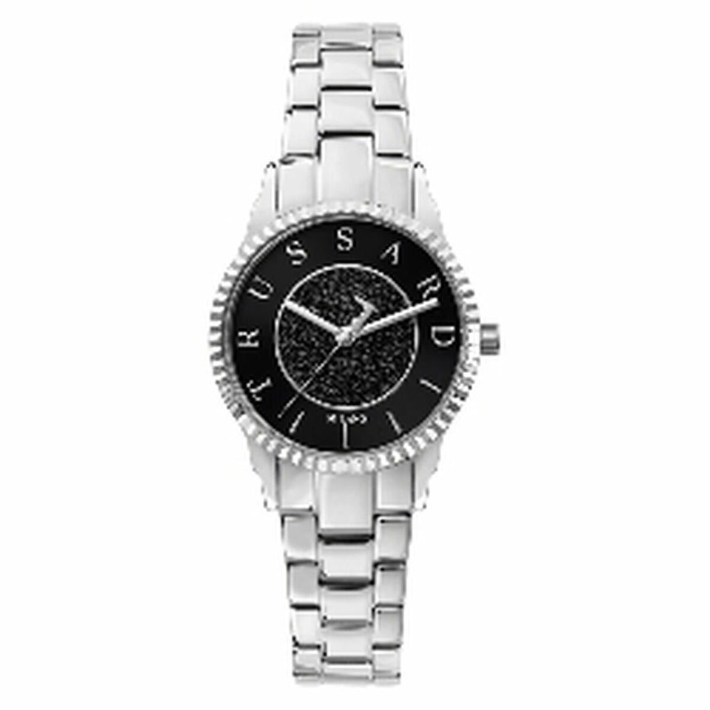 Trussardi Damenuhr R2453144503 Ø 32 mm Silber Schwarz