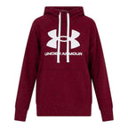 Under Armour Damen Kapuzenpullover Fleece Rot Dunkelrot - Sport & Freizeit
