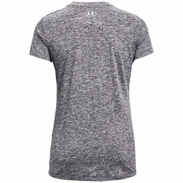 Under Armour Damen Kurzarm-T-Shirt Polyester Grau - Sport & Freizeit
