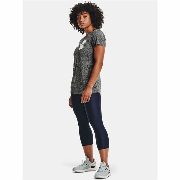 Under Armour Damen Kurzarm-T-Shirt Polyester Grau - Sport & Freizeit