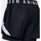 Under Armour Play Up 2 In 1 Sportshorts Damen Schwarz - Sport & Freizeit