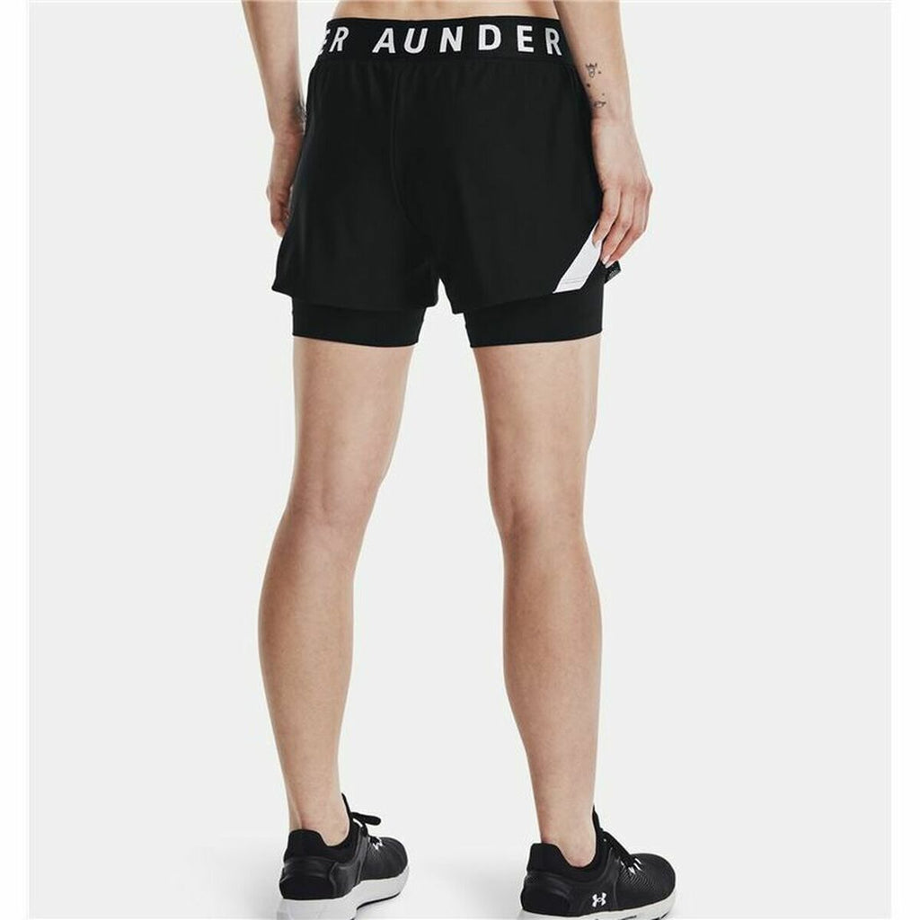 Under Armour Play Up 2 In 1 Sportshorts Damen Schwarz - Sport & Freizeit