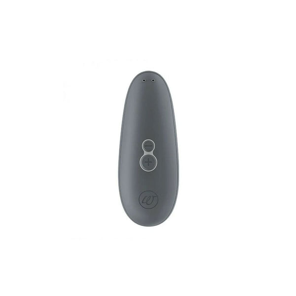 Womanizer gebogener Wasserfester Vibrator in Grau - Erotik Shop