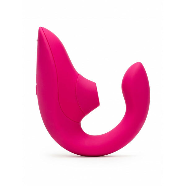 Womanizer Rosa Vibrator gebogen wasserdicht USB-Ladung - Erotik Shop
