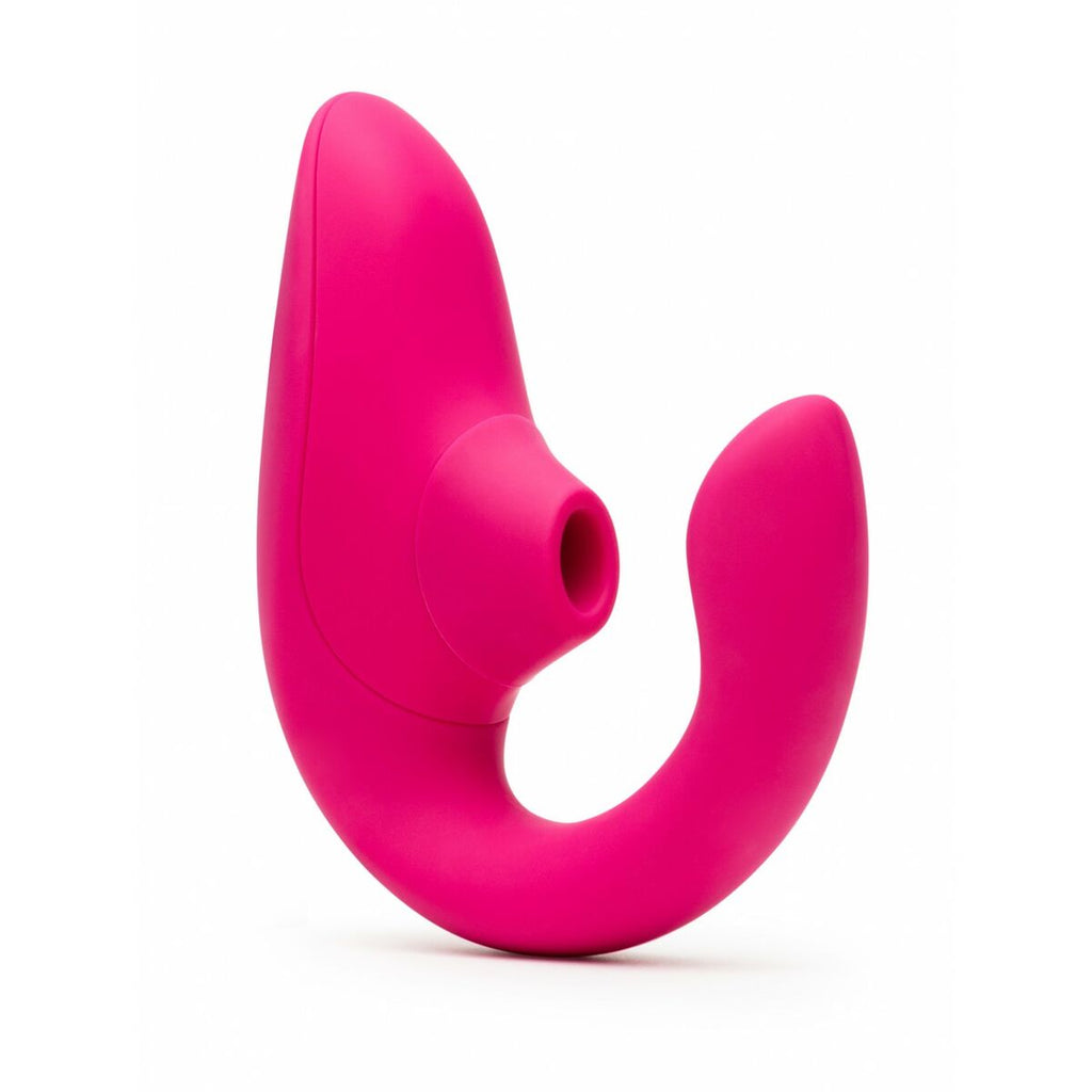 Womanizer Rosa Vibrator gebogen wasserdicht USB-Ladung - Erotik Shop
