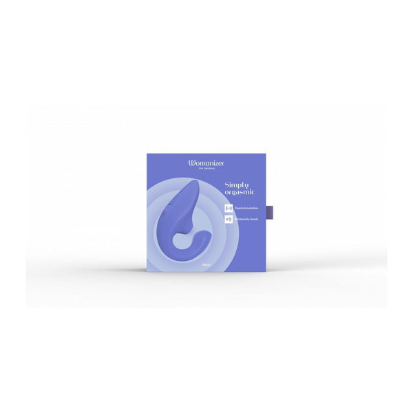 Womanizer Vibrator Blau – Gebogen USB-ladbar & wasserfest - Erotik Shop