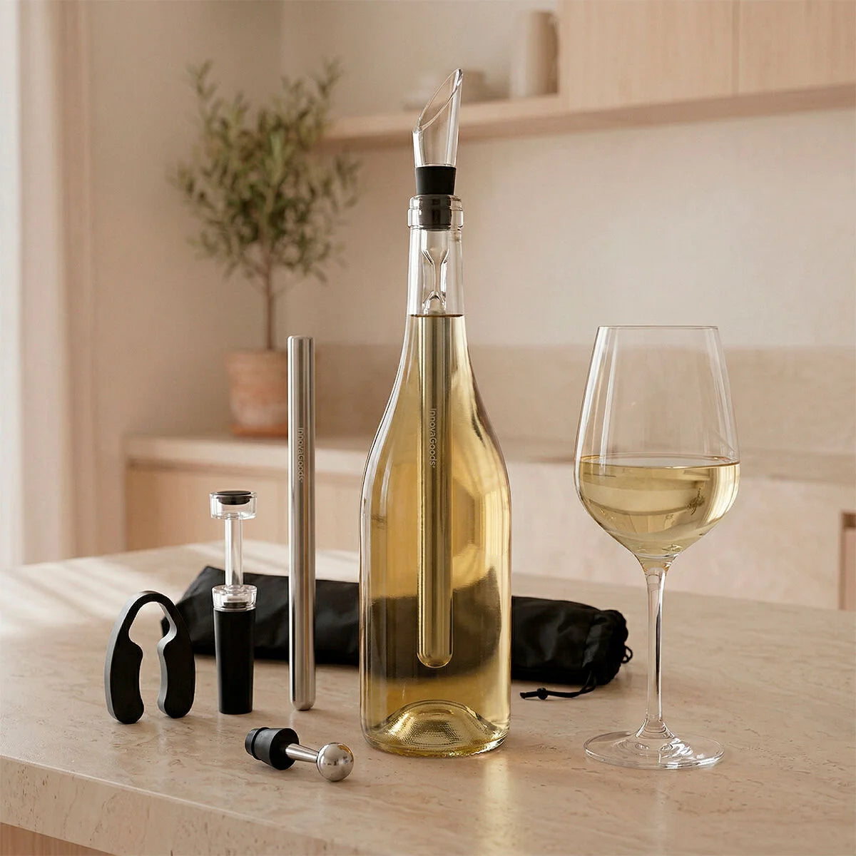 Chillour Weinzubehör-Set, 7-teilig